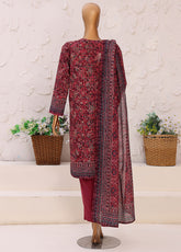 HZ Textiles Premium Printed Khaddar 3 Piece Unstitched Suit HZ25PPK PKP-1320